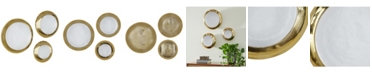 Venus Williams Metallic and Round Metal Plate Wall Decor, Set of 3